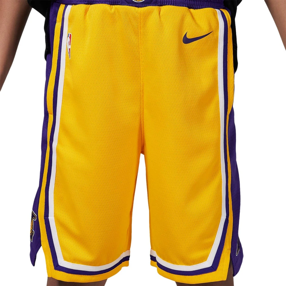 Nike LAL ICON SWINGMAN SHORT | AMARILLO 1 Nike LAL ICON SWINGMAN SHORT | AMARILLO