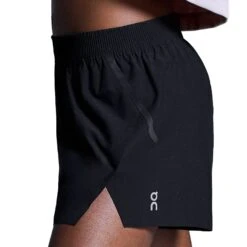 On W TRAIN SHORTS | 0553-BLACK -Paragon Sports Shop 73268 3