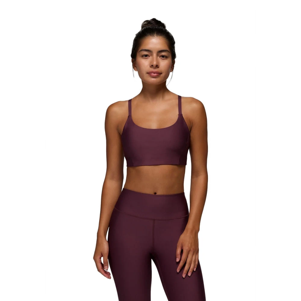 Prana SCULPT SCOOP BRA | DEEP VINO 2 Prana SCULPT SCOOP BRA | DEEP VINO - Image 2
