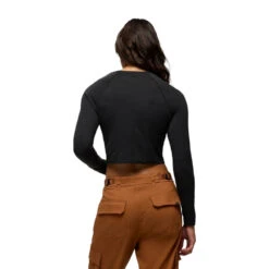 Prana W HEAVANA LONG SLEEVE | BLACK HEAT -Paragon Sports Shop 73765 2881 2127321 BLACK HEATHER 3