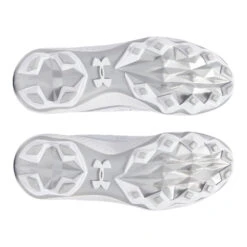 Under Armour SPOTLIGHT MID FB CLEAT | 100-WTSVSV -Paragon Sports Shop 74826 1619 3028214 WHITE SILVER SIL 4