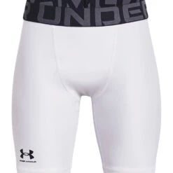 Under Armour HEATGEAR COMP SHORT | 100-WHTBLK