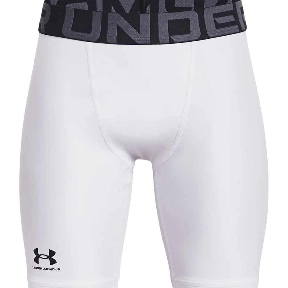 Under Armour HEATGEAR COMP SHORT | 100-WHTBLK 1 Under Armour HEATGEAR COMP SHORT | 100-WHTBLK