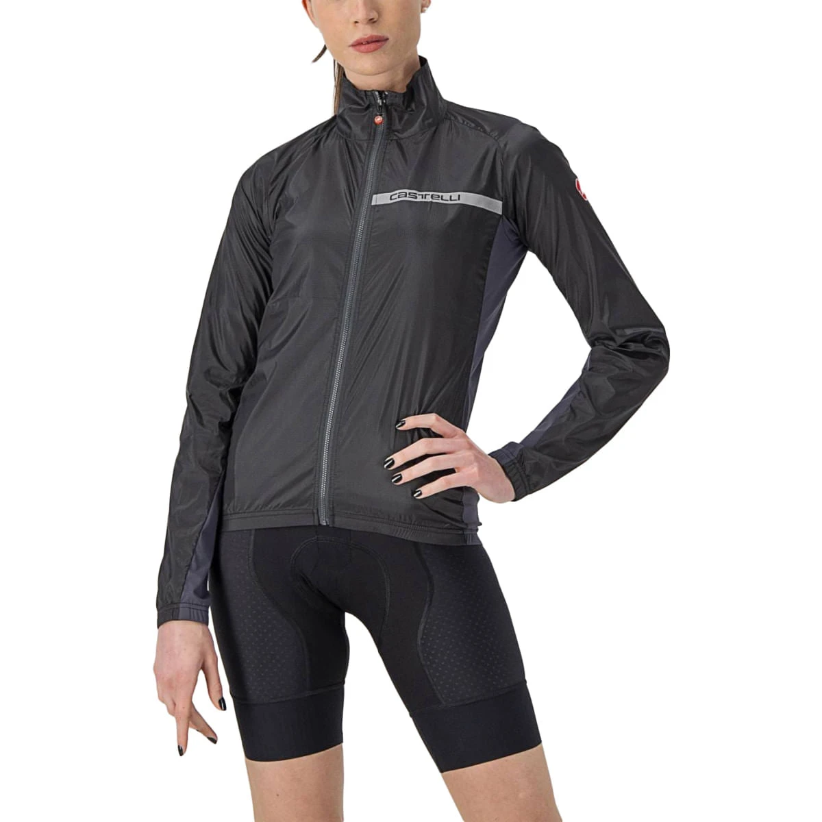 Castelli W SQUADRA STRETCH JACKET | 085 LIGHT 1 Castelli W SQUADRA STRETCH JACKET | 085 LIGHT