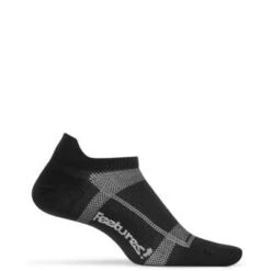 Feetures H.PERFORMANCE CUSH.NO SHO | BLACK