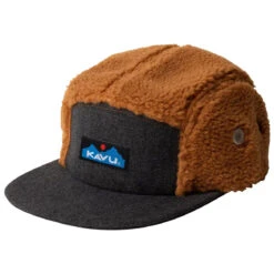 KAVU FUR BALL CAMP HAT | 1605-REDWO