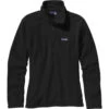 Patagonia W'S MICRO D 1/4 ZIP | 02-BLACK