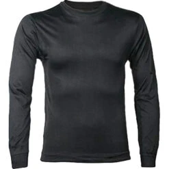 SILK FILAMENT CREW | BLK